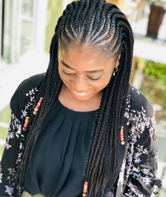 54 Black Braided Hairstyles That Reflect Your Style 34