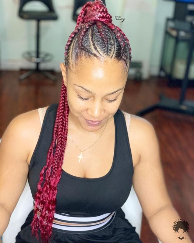 54 Black Braided Hairstyles That Reflect Your Style 37