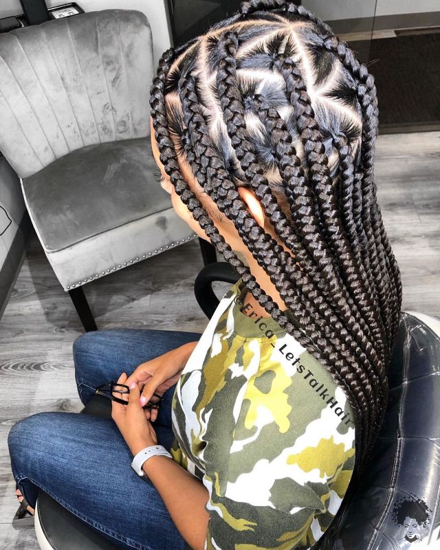 54 Black Braided Hairstyles That Reflect Your Style 50