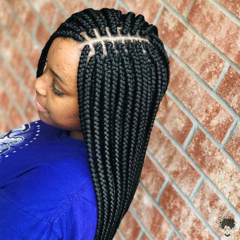 54 Black Braided Hairstyles That Reflect Your Style 52