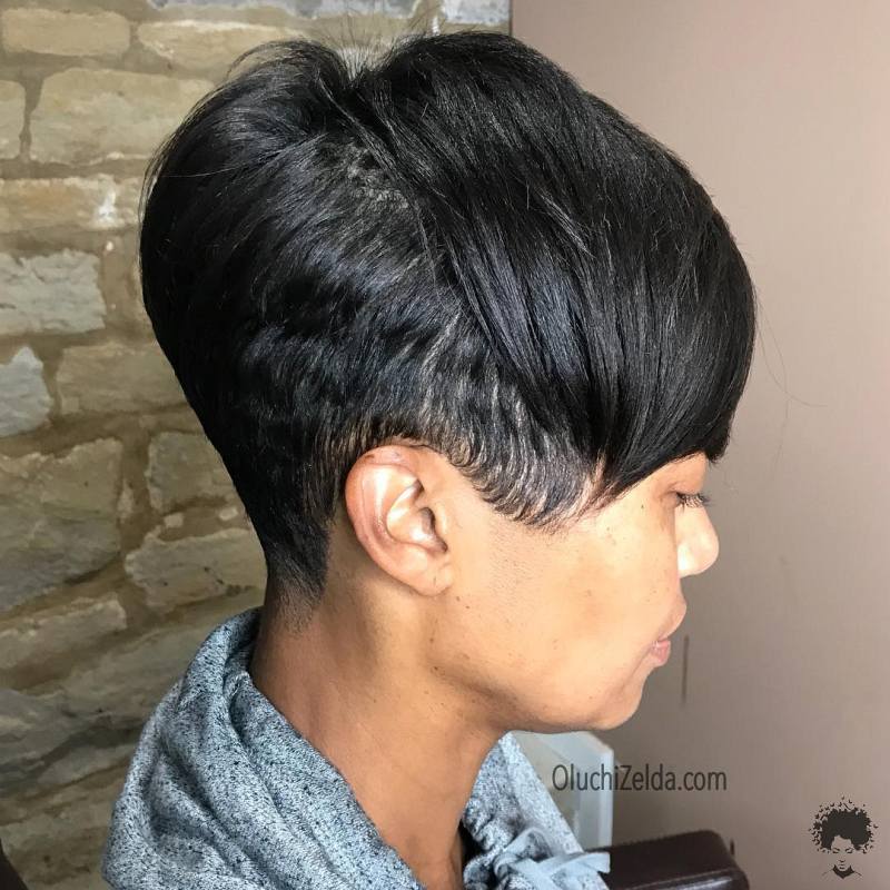 Best Short Hairstyles For Black Women With Different Details 03