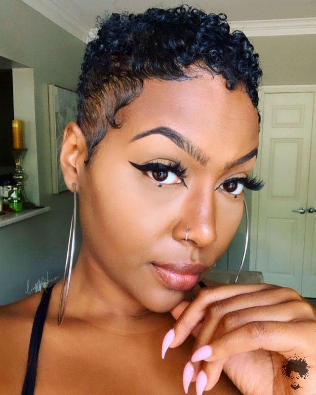Best Short Hairstyles For Black Women With Different Details 62