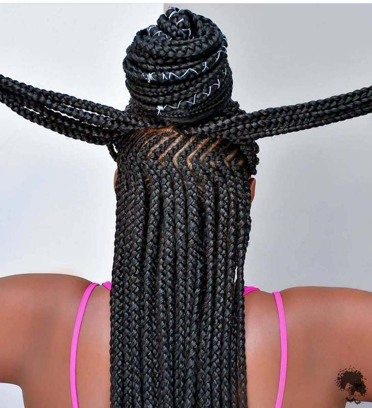 Box Braided Hairstyles That We Will See Frequently in 2021 02