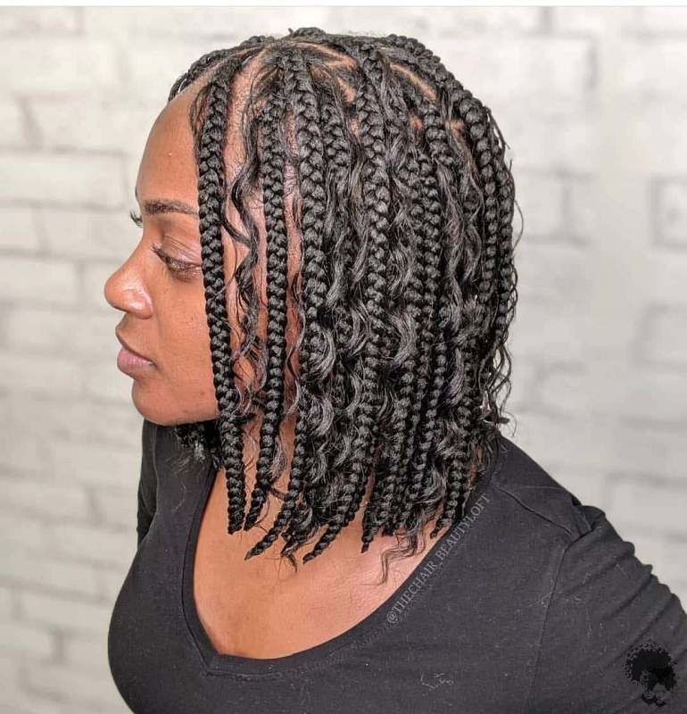 Box Braided Hairstyles That We Will See Frequently in 2021 04