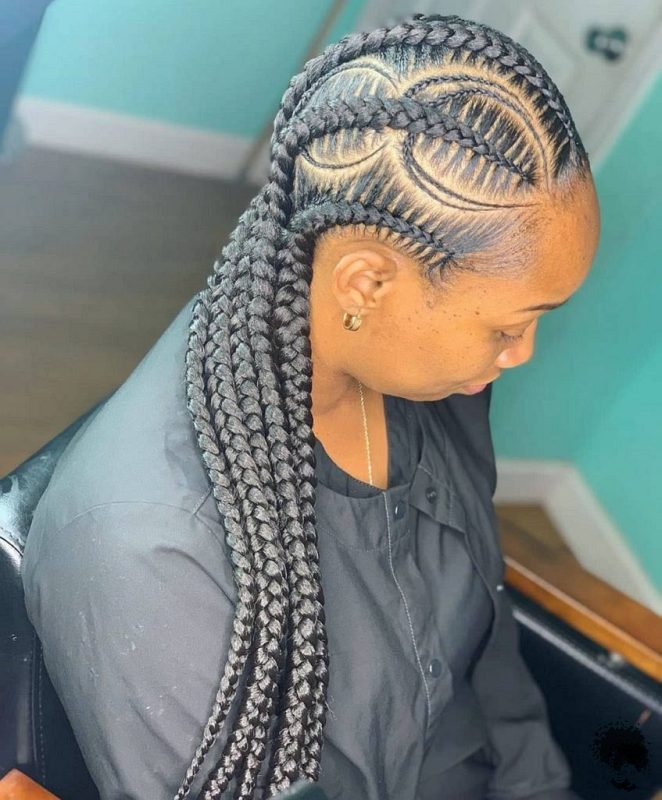 Box Braided Hairstyles That We Will See Frequently in 2021 11
