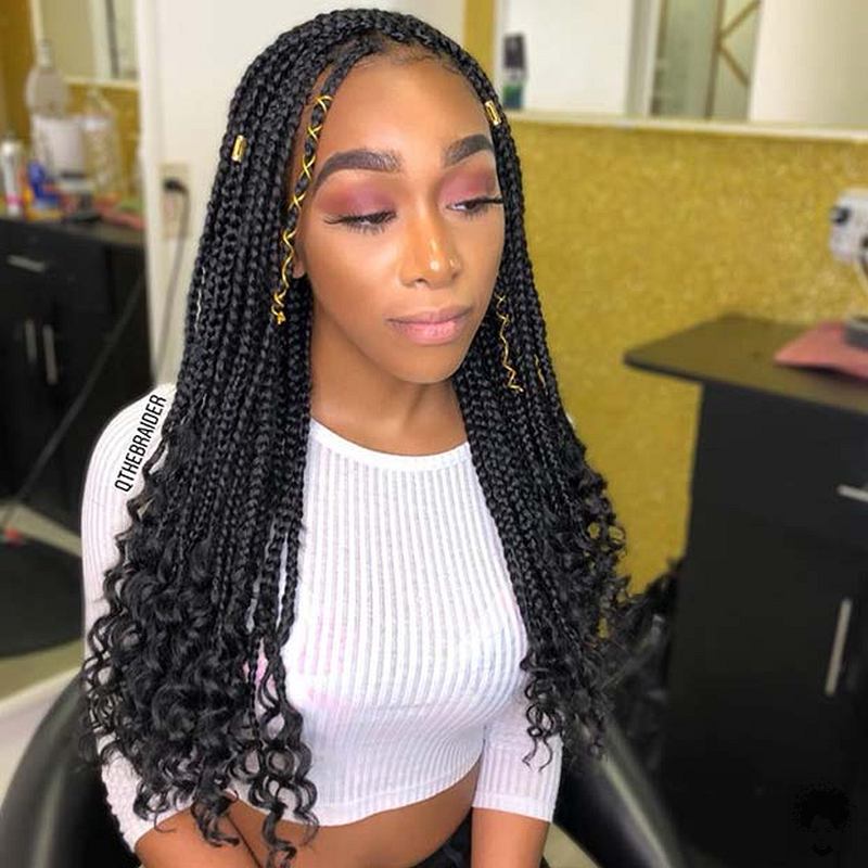Box Braided Hairstyles That We Will See Frequently in 2021 22