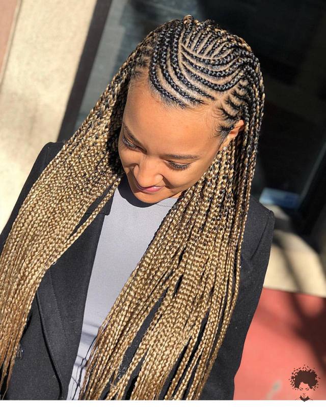 Box Braided Hairstyles That We Will See Frequently in 2021 24
