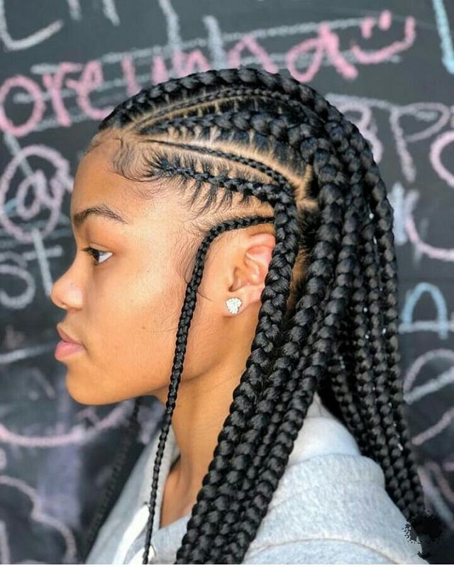 Box Braided Hairstyles That We Will See Frequently in 2021 29