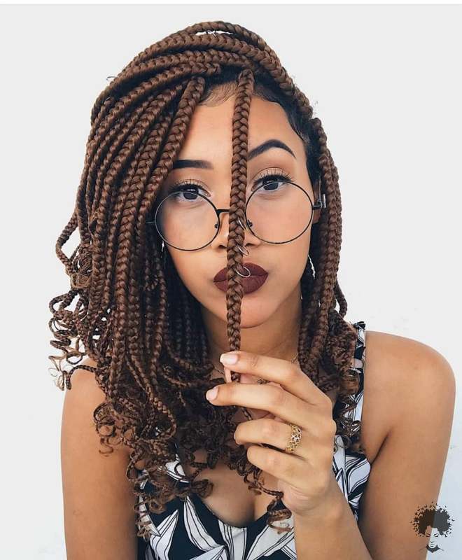 Box Braided Hairstyles That We Will See Frequently in 2021 50