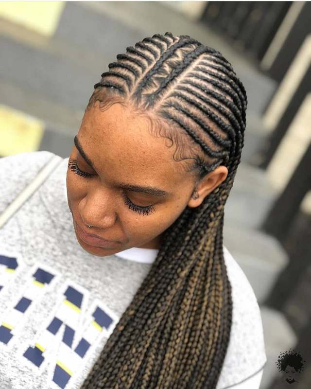 Box Braided Hairstyles That You Can Change the Textures 11