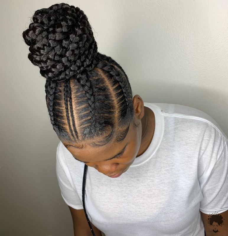 Box Braided Hairstyles That You Can Change the Textures 14