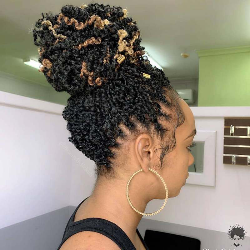 Box Braided Hairstyles That You Can Change the Textures 34