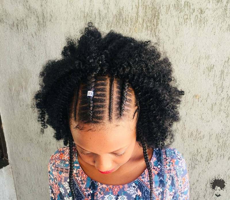 Box Braided Hairstyles That You Can Change the Textures 39