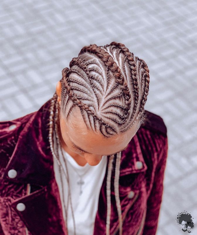 Box Braided Hairstyles That You Can Change the Textures 49