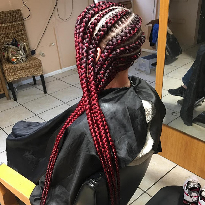 Ghana Hair Braiding Models Young Girls Will Love 46