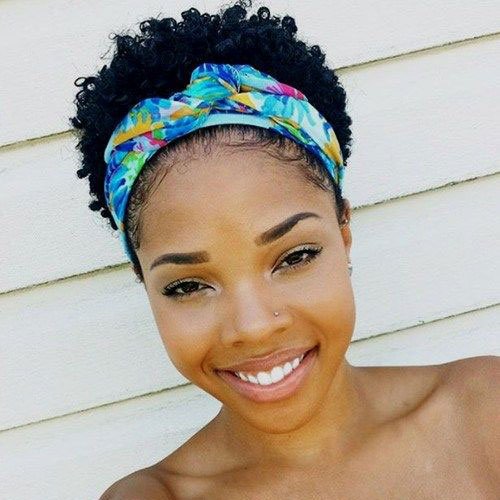 Short Hair Updo For Black Women