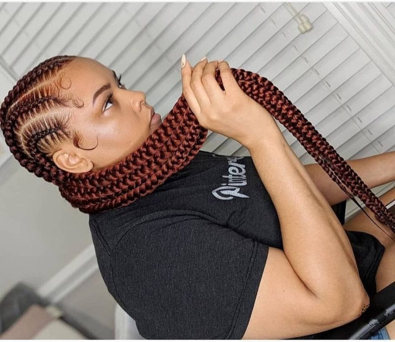 This Years Trend Colored African Hair Braid Models 12