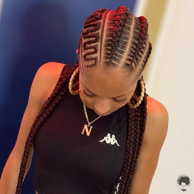 This Years Trend Colored African Hair Braid Models 15