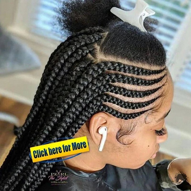 This Years Trend Colored African Hair Braid Models 16