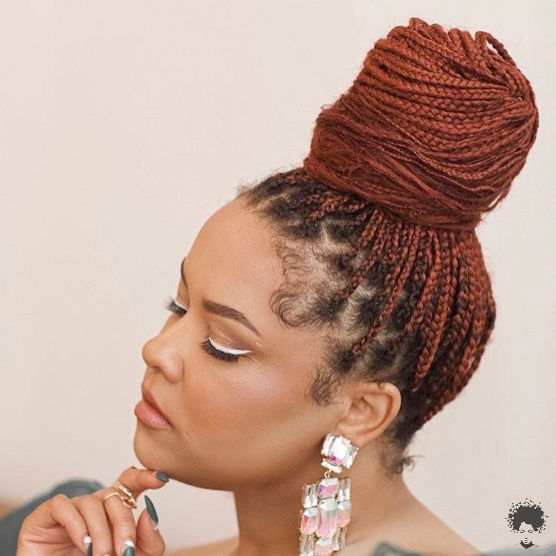 This Years Trend Colored African Hair Braid Models 22