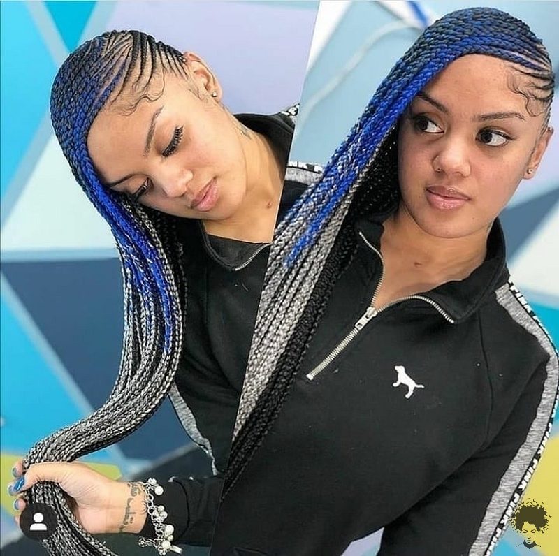 This Years Trend Colored African Hair Braid Models 25