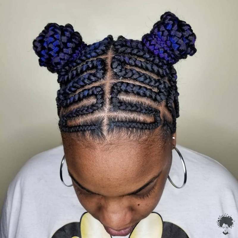 This Years Trend Colored African Hair Braid Models 35