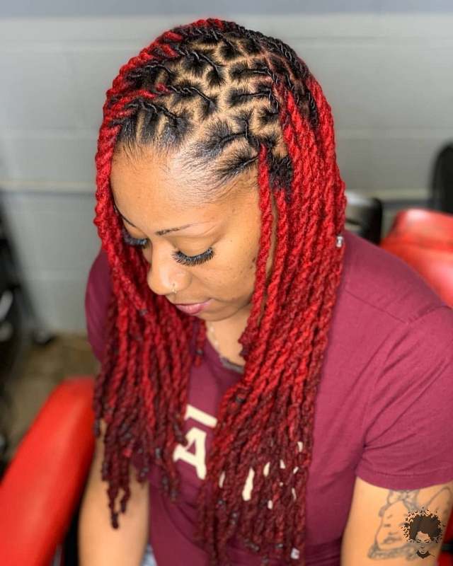 This Years Trend Colored African Hair Braid Models 37