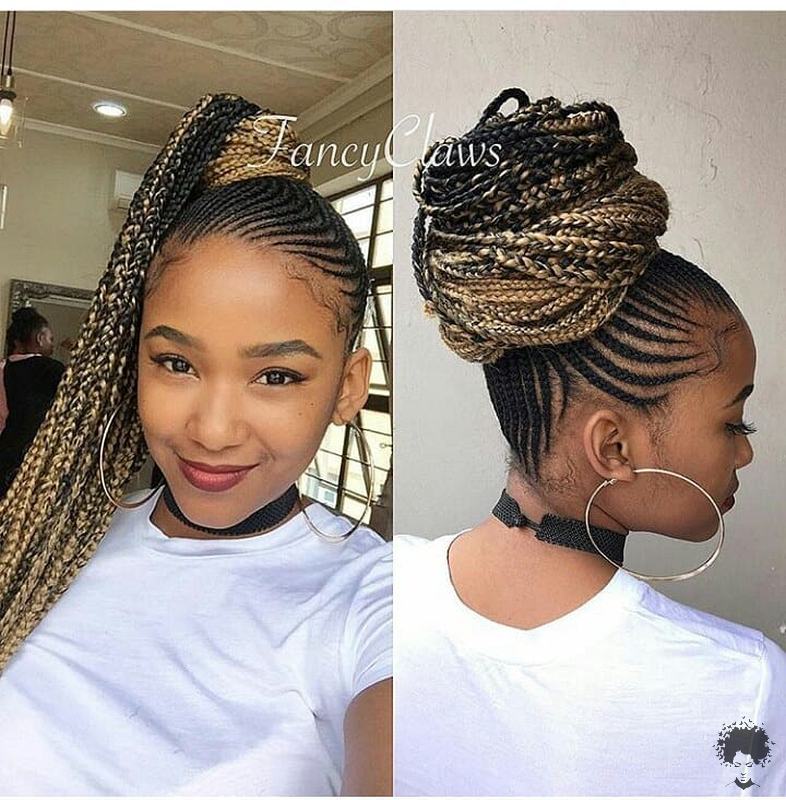 This Years Trend Colored African Hair Braid Models 38