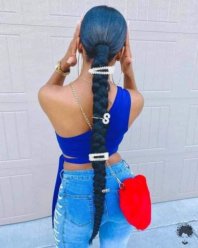 85 Elegant Ponytail Hairstyles for Special Occasions The Secret of Beauty is Hidden in Braided Hair 08
