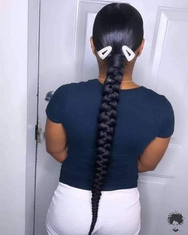 85 Elegant Ponytail Hairstyles for Special Occasions The Secret of Beauty is Hidden in Braided Hair 12