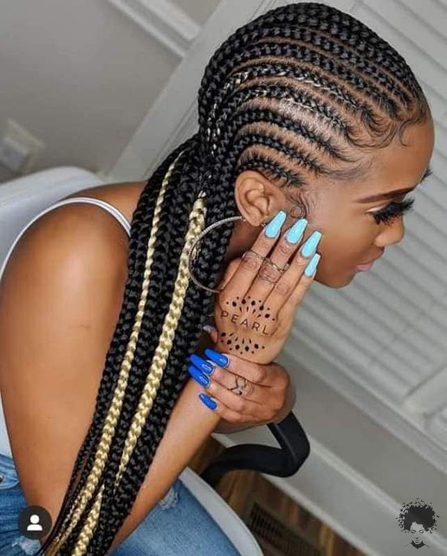 The Easiest Ghana Braids You Can Try at Home 12