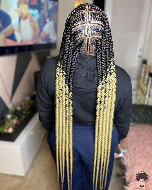 The Easiest Ghana Braids You Can Try at Home 20
