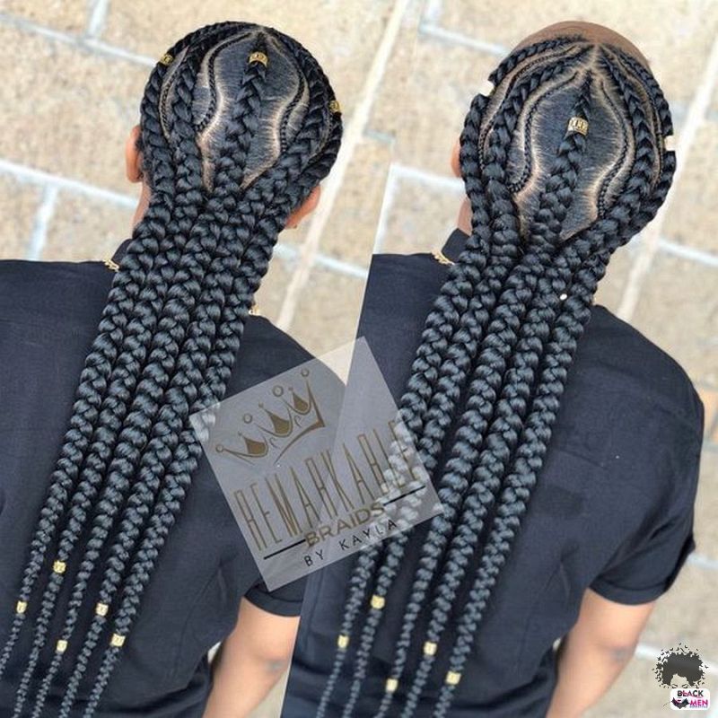 The Easiest Ghana Braids You Can Try at Home 31
