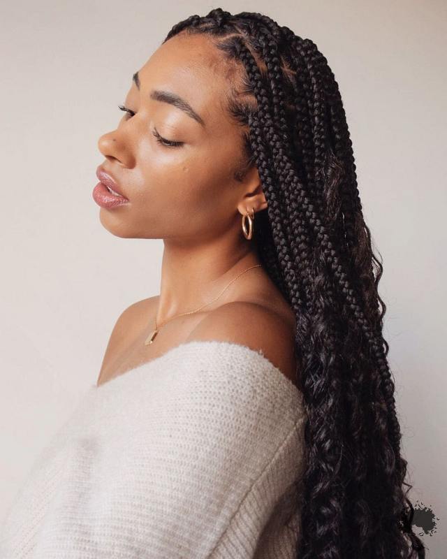 2021 Stylish Hair Braiding Styles For Ladies 21