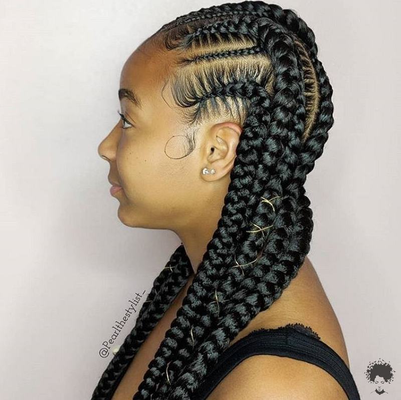 2021 Stylish Hair Braiding Styles For Ladies 35