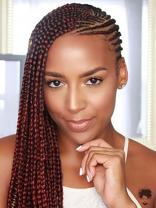 2021 Stylish Hair Braiding Styles For Ladies 44