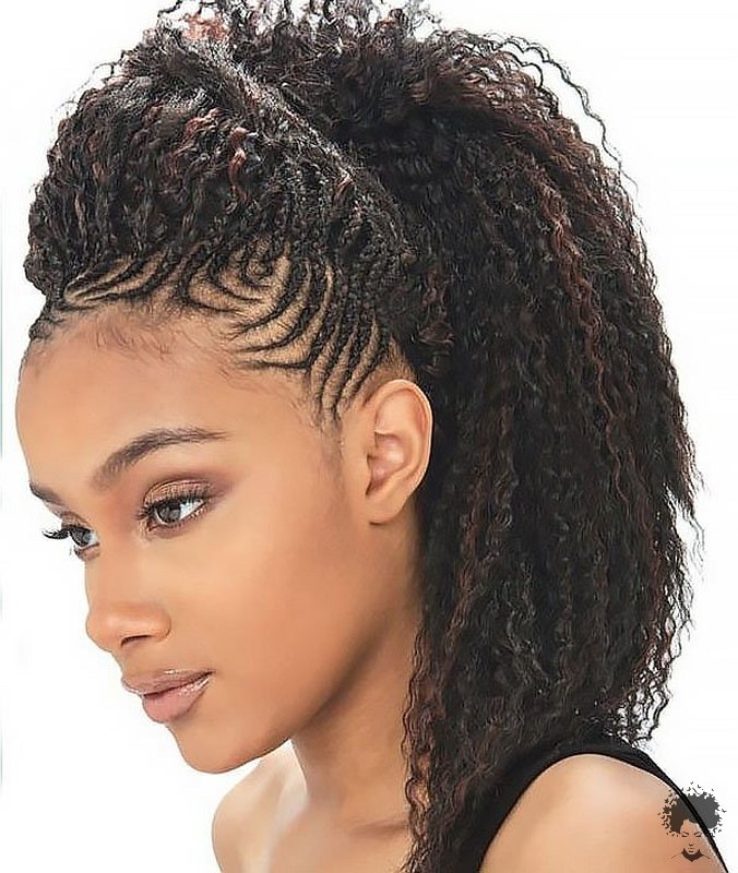 2021 Stylish Hair Braiding Styles For Ladies 51