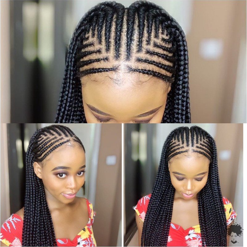 2021 Stylish Hair Braiding Styles For Ladies 56