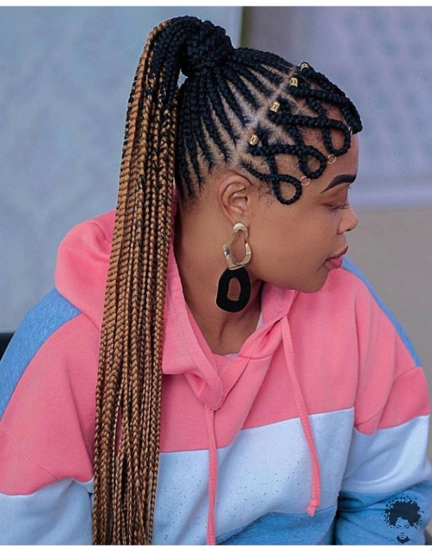 2021 Stylish Hair Braiding Styles For Ladies 62