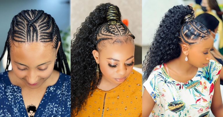 The Most Stylish Ghana Braids For Night Events