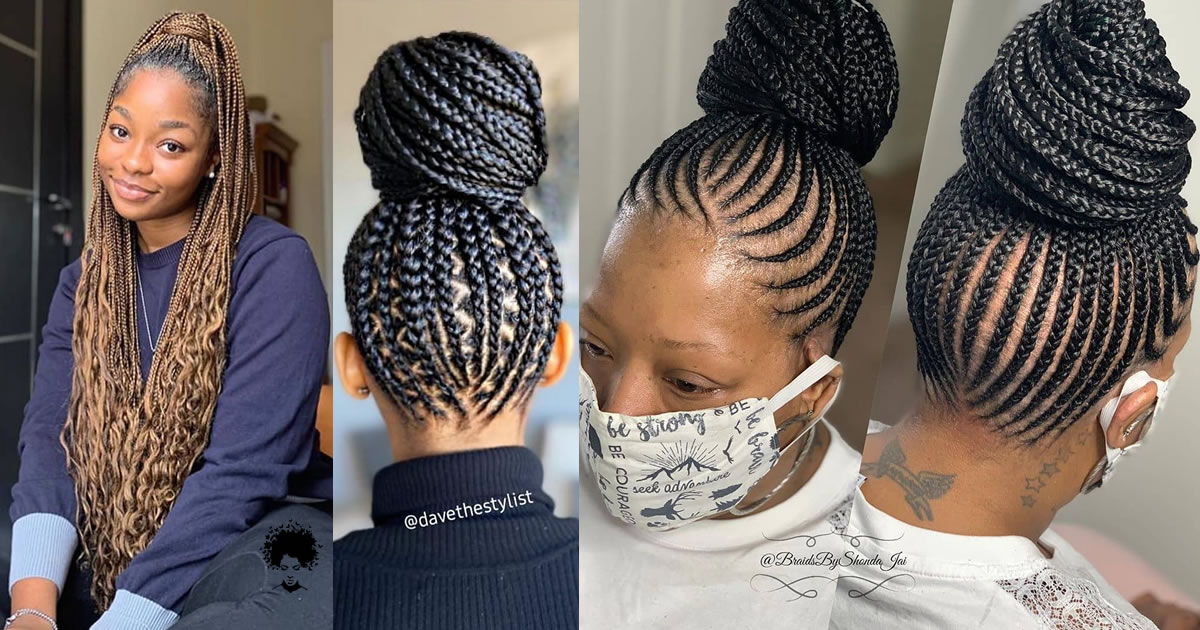 50 Best Cornrow Braids Hairstyles For Women To Try In 2024