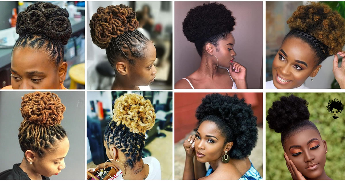 48 Updo Hairstyles for Black Ladies to Try in 2021