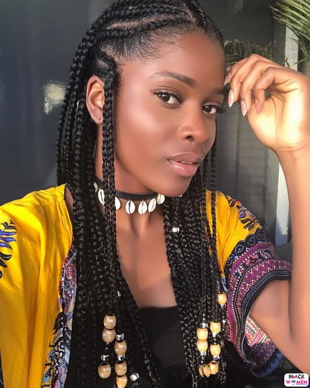 Latest Braids Hairstyle For Ladies 2021 Beautiful Braids 006