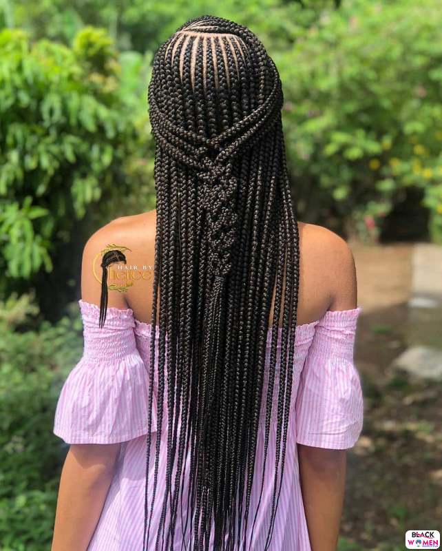 Latest Braids Hairstyle For Ladies 2021 Beautiful Braids 014