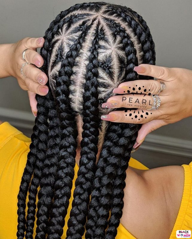 Latest Braids Hairstyle For Ladies 2021 Beautiful Braids To Slay In 003