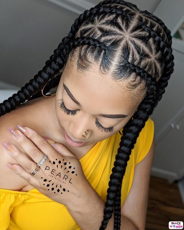 Latest Braids Hairstyle For Ladies 2021 Beautiful Braids To Slay In 004