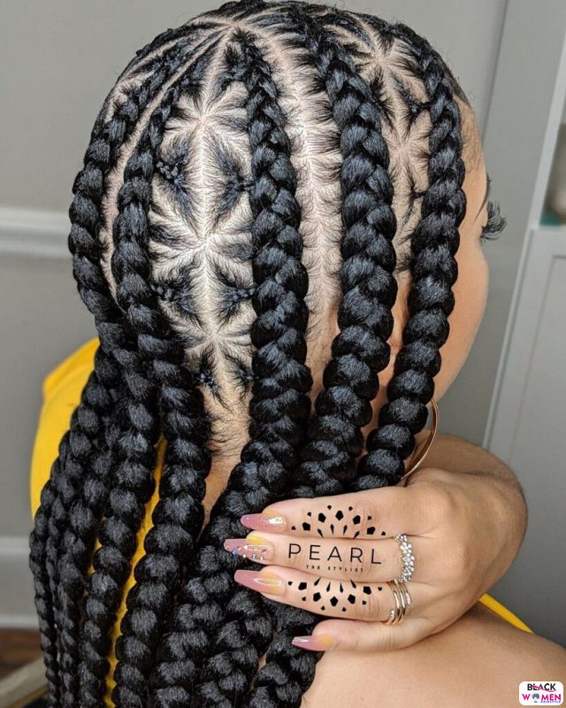 Latest Braids Hairstyle For Ladies 2021 Beautiful Braids To Slay In 005