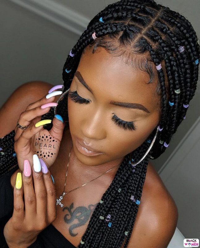 Latest Braids Hairstyle For Ladies 2021 Beautiful Braids To Slay In 011