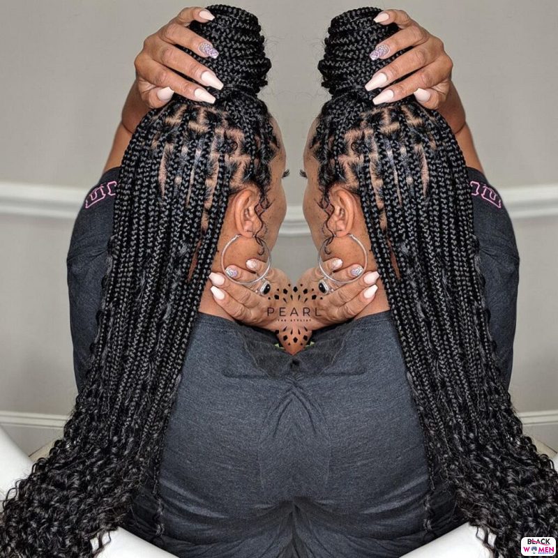Latest Braids Hairstyle For Ladies 2021 Beautiful Braids To Slay In 012