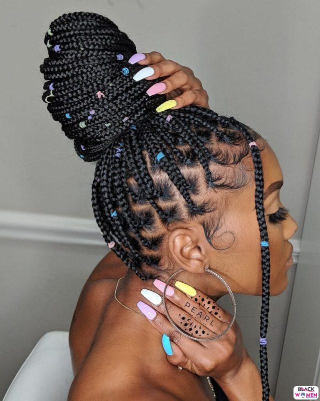 Latest Braids Hairstyle For Ladies 2021 Beautiful Braids To Slay In 013